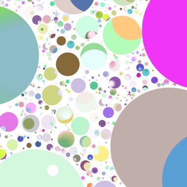 Çok renkli geometrik daire arka plan seamless modeli.