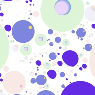 Çok renkli geometrik daire arka plan seamless modeli.