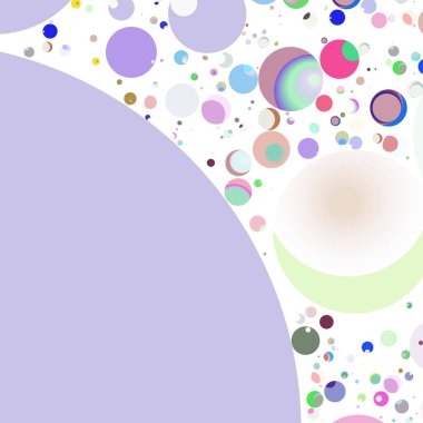 Çok renkli geometrik daire arka plan seamless modeli.