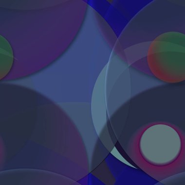 Daire saydam arka plan - eğilim seamless modeli.