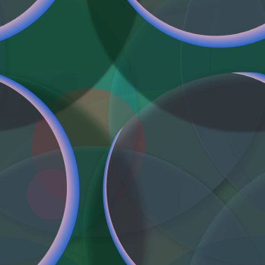 Çok renkli geometrik daire arka plan seamless modeli.