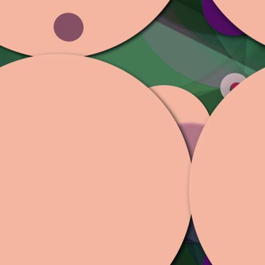 Çok renkli geometrik daire arka plan seamless modeli.