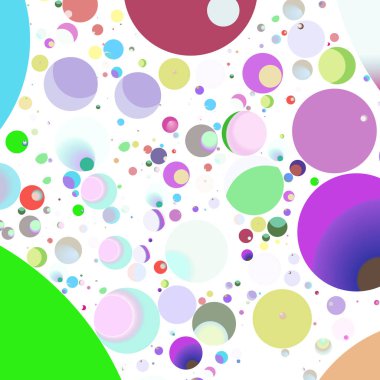 Çok renkli geometrik daire arka plan seamless modeli.