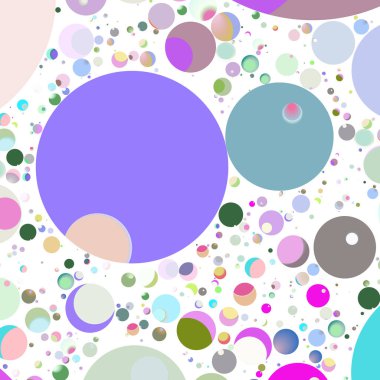 Çok renkli geometrik daire arka plan seamless modeli.