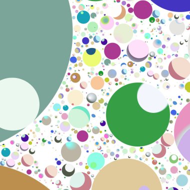 Çok renkli geometrik daire arka plan seamless modeli.