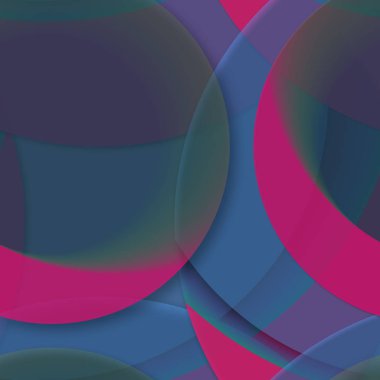 Daire saydam arka plan - eğilim seamless modeli.