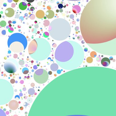 Daire saydam arka plan - eğilim seamless modeli.