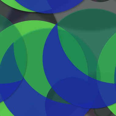 Çok renkli geometrik daire arka plan seamless modeli.