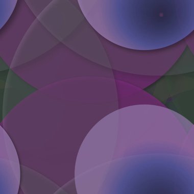 Daire saydam arka plan - eğilim seamless modeli.