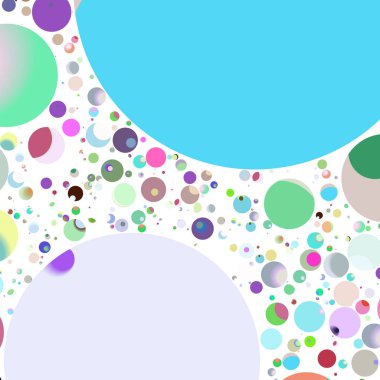 Çok renkli geometrik daire arka plan seamless modeli.