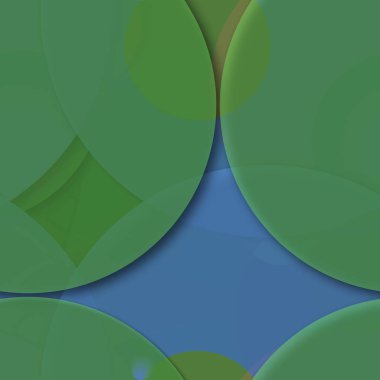 Çok renkli geometrik daire arka plan seamless modeli.