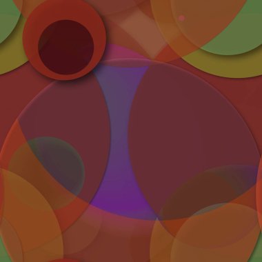 Çok renkli geometrik daire arka plan seamless modeli.