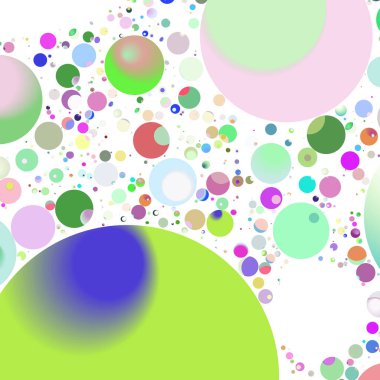 Çok renkli geometrik daire arka plan seamless modeli.