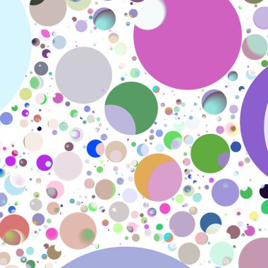 Daire saydam arka plan - eğilim seamless modeli.