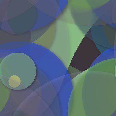 Çok renkli geometrik daire arka plan seamless modeli.