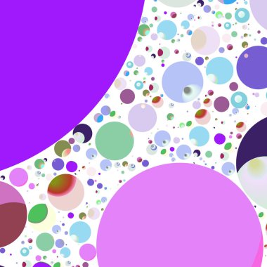 Çok renkli geometrik daire arka plan seamless modeli.