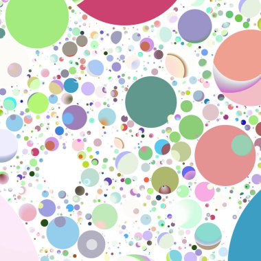 Çok renkli geometrik daire arka plan seamless modeli.