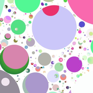 Daire saydam arka plan - eğilim seamless modeli.