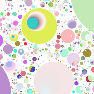 Çok renkli geometrik daire arka plan seamless modeli.