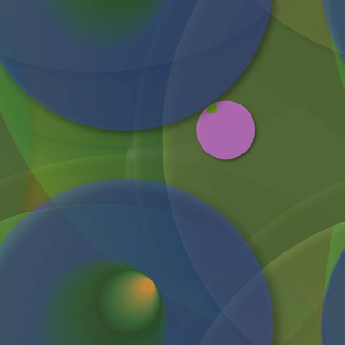 Çok renkli geometrik daire arka plan seamless modeli.