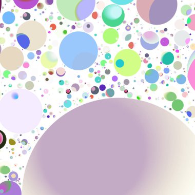 Çok renkli geometrik daire arka plan seamless modeli.