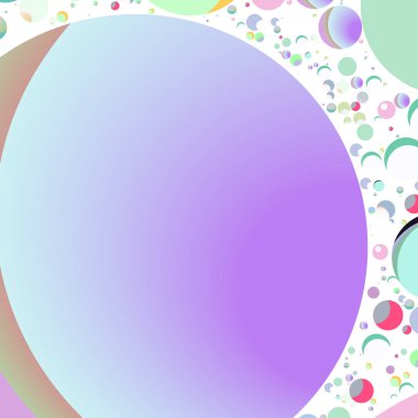 Daire saydam arka plan - eğilim seamless modeli.