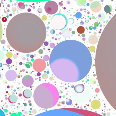 Daire saydam arka plan - eğilim seamless modeli.