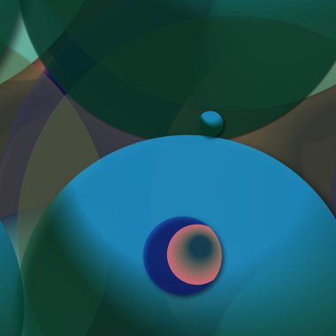 Çok renkli geometrik daire arka plan seamless modeli.