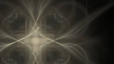 Fantezi kaotik renkli fraktal desen. Soyut Fraktal şekiller. 3D render resimde arka plan veya duvar kağıdı.