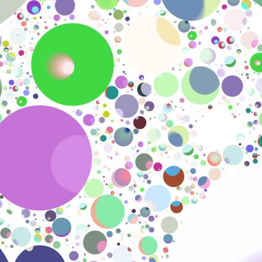 Çok renkli geometrik daire arka plan seamless modeli.