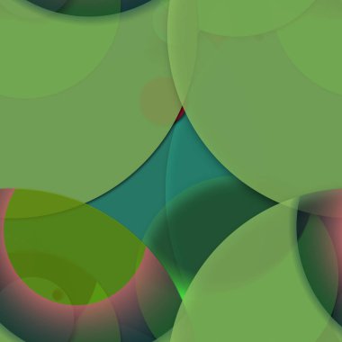 Çok renkli geometrik daire arka plan seamless modeli.