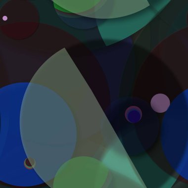 Daire saydam arka plan - eğilim seamless modeli.