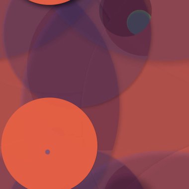 Daire saydam arka plan - eğilim seamless modeli.