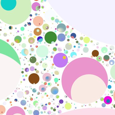 Çok renkli geometrik daire arka plan seamless modeli.