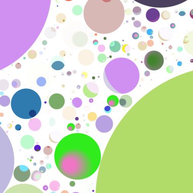 Çok renkli geometrik daire arka plan seamless modeli.