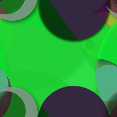 Çok renkli geometrik daire arka plan seamless modeli.