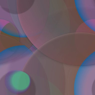 Daire saydam arka plan - eğilim seamless modeli.