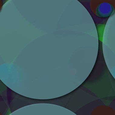 Çok renkli geometrik daire arka plan seamless modeli.