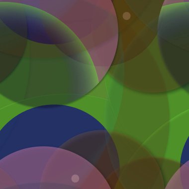 Çok renkli geometrik daire arka plan seamless modeli.