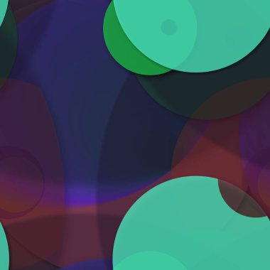 Çok renkli geometrik daire arka plan seamless modeli.