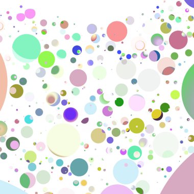 Daire saydam arka plan - eğilim seamless modeli.