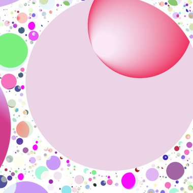 Çok renkli geometrik daire arka plan seamless modeli.