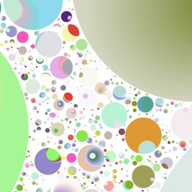 Daire saydam arka plan - eğilim seamless modeli.