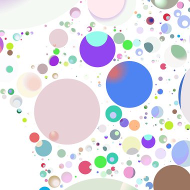 Çok renkli geometrik daire arka plan seamless modeli.