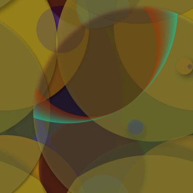 Çok renkli geometrik daire arka plan seamless modeli.