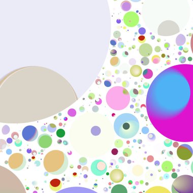 Çok renkli geometrik daire arka plan seamless modeli.