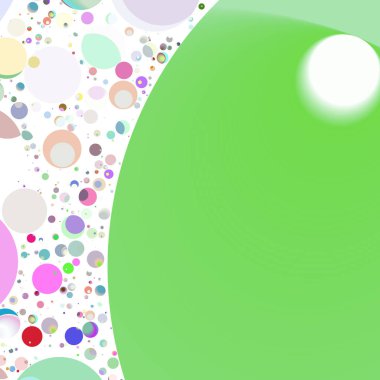 Daire saydam arka plan - eğilim seamless modeli.