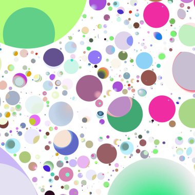 Çok renkli geometrik daire arka plan seamless modeli.