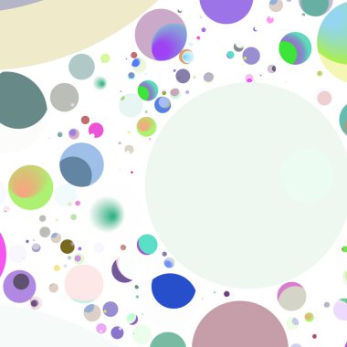 Çok renkli geometrik daire arka plan seamless modeli.