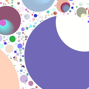 Çok renkli geometrik daire arka plan seamless modeli.